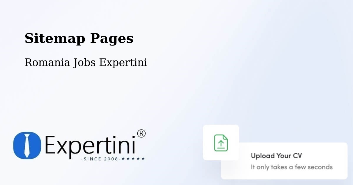 Sitemap Pages - Comuna Ciocani - Romania Jobs Expertini
